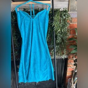 Y2K terry cloth dress